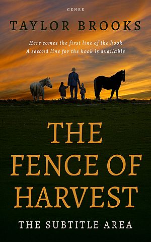 Premade Book Cover Marigold - ID 33277